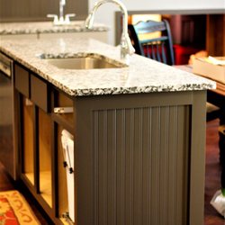 Custer's Renovations & Paint - Custom built cabinets.
