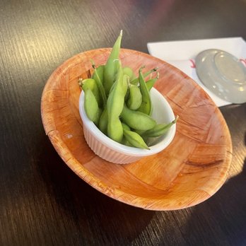 Sushi Boat - Complimentary Edamame - Japanese Near Me - Temecula, California