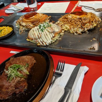 Fugetsu - Sunnyvale - Corn, cheese and pork okonomiyaki, ebi mayo seafood okonomiyaki, chanpon yakisoba, and garlic steak - Japanese Near Me - Sunnyvale, California Fugetsu - Sunnyvale - Corn, cheese and pork okonomiyaki, ebi mayo seafood okonomiyaki, chanpon yakisoba, and garlic steak - Japanese Near Me - Sunnyvale, California