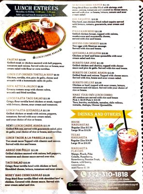 Menu photo 5 Jalisco Town Modern Mexican Grill Gainesville, FL