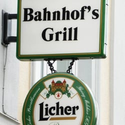 Bahnhofsgrill - Nur echt mit dem Deppenapostroph.