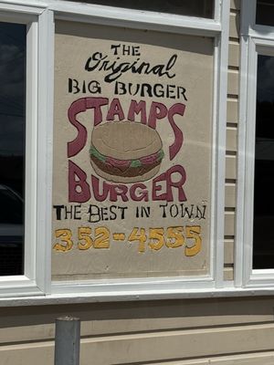 Stamps Super Burgers by null