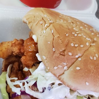 Soul Chicken - Spicy crispy chicken sandwich - Chicken Wings Near Me - Honolulu, Hawaii