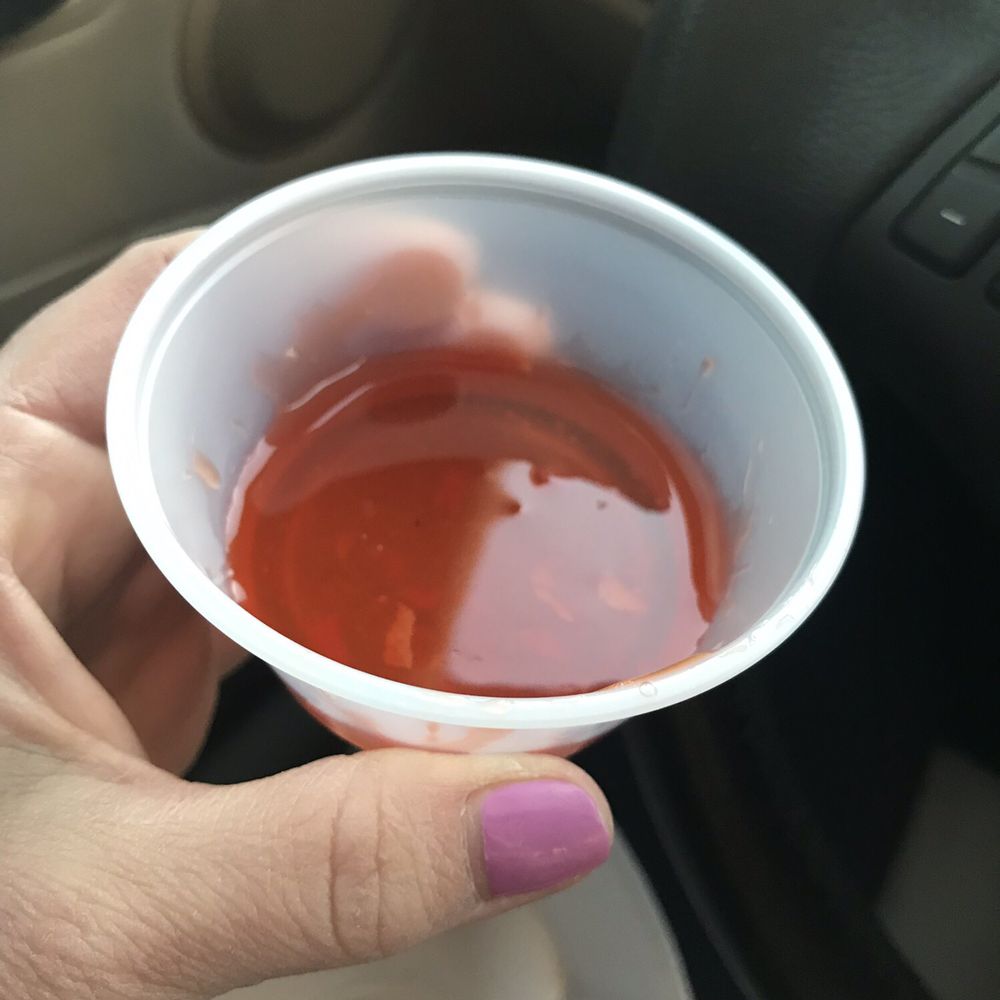 Chopstixx - Less than 1oz of sweet & sour sauce for 3 spring rolls...no joke! - Chinese Near Me - Elkridge, Maryland