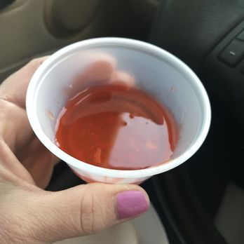 Chopstixx - Less than 1oz of sweet & sour sauce for 3 spring rolls...no joke! - Chinese Near Me - Elkridge, Maryland