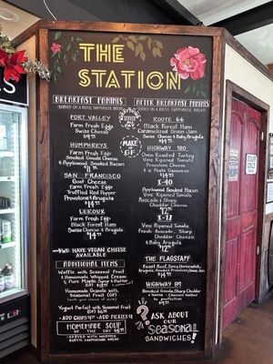 Menu photo 1 The Station Café  Flagstaff, AZ