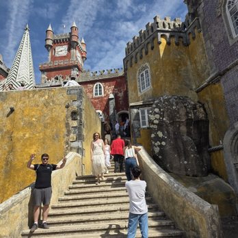 Paláco da Pena - Walkway in the courtyard - Cafeteria Near Me - Sintra, 20