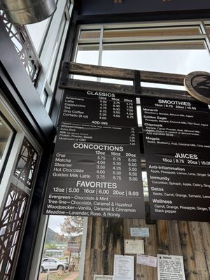 Menu photo 3 The Bird's Nest Estes Park, CO