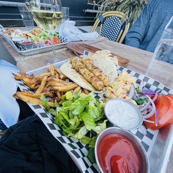 Opa Taverna - Chicken Souvlaki platter Chicken Souvlaki* - Greek Near Me - West Chester, Pennsylvania Opa Taverna - Chicken Souvlaki platter Chicken Souvlaki* - Greek Near Me - West Chester, Pennsylvania
