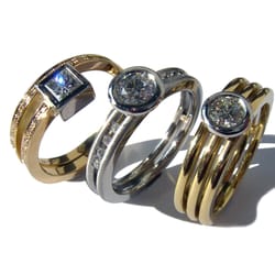 Sentners Schmuck Galerie - Ringe in Gold und Platin mit Brillanten