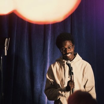 1881 - Comedian Willie Macc performing at Hardboiled Comedy Nite, August '22. Photo by Ian Zandi. - Jazz & Blues Near Me - Pasadena, California
