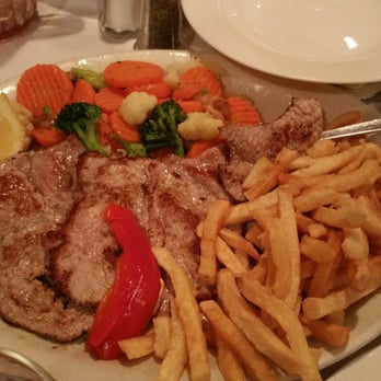 Casa Vasca - Steak with fries and veggies... only 14 bucks! - Spanish Near Me - Newark, New Jersey