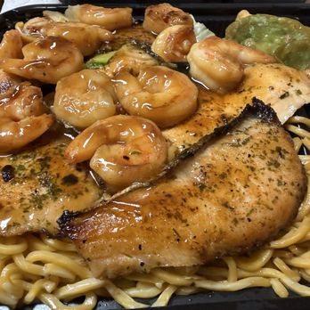 Flame Japanese Hibachi - Salmon & Shrimp Bento!!! - Bubble Tea Near Me - Laurel, Maryland Flame Japanese Hibachi - Salmon & Shrimp Bento!!! - Bubble Tea Near Me - Laurel, Maryland