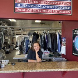 Ace Cleaners - Owner Joan Mondragon of Ace Cleaners in Sparks. A great smile! She did alterations on my fancy dress! A Five Star Cleaners! Excellent!