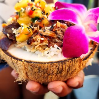 Paradise Creations SD Catering - Island Coconut Bowl - Caterers Near Me Paradise Creations SD Catering - Island Coconut Bowl - Caterers Near Me