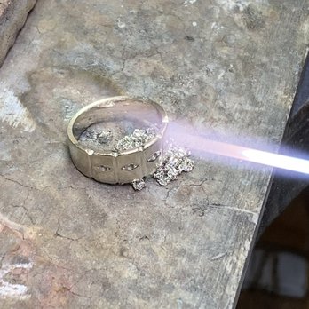 Benchcraft Jewelers - My ring being melted and made into a perfect pendant - Jewelry Near Me - Belmont, Massachusetts Benchcraft Jewelers - My ring being melted and made into a perfect pendant - Jewelry Near Me - Belmont, Massachusetts