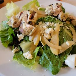Candied pear salad