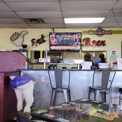 Dick's Cafe - Litchen window