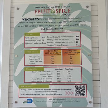 Fruit & Spice Park - Parks Near Me - Homestead, Florida
