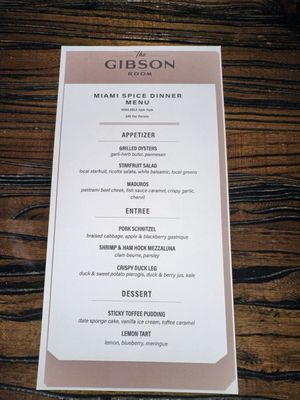 The Gibson Room by null