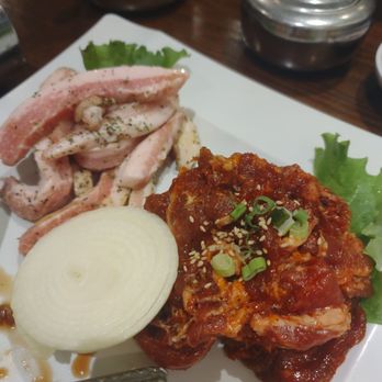 Jin Soo Sung Chan Korean Restaurant - Pork jowl and spicy pork - Korean Near Me - Surrey, British Columbia Jin Soo Sung Chan Korean Restaurant - Pork jowl and spicy pork - Korean Near Me - Surrey, British Columbia