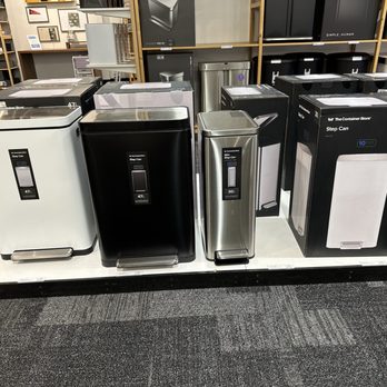 The Container Store - Trash containers. I think they look so modern and clean. - Home Organization Near Me - Rockville, Maryland The Container Store - Trash containers. I think they look so modern and clean. - Home Organization Near Me - Rockville, Maryland