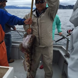 Dad and his lingcod