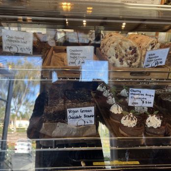 Pacific Pearl Cafe - Dessert case 2/14 - DONT SLEEP ON THE CHERRY CHOCOLATE CHEESCAKE! - Breakfast & Brunch Near Me - San Juan Capistrano, California Pacific Pearl Cafe - Dessert case 2/14 - DONT SLEEP ON THE CHERRY CHOCOLATE CHEESCAKE! - Breakfast & Brunch Near Me - San Juan Capistrano, California