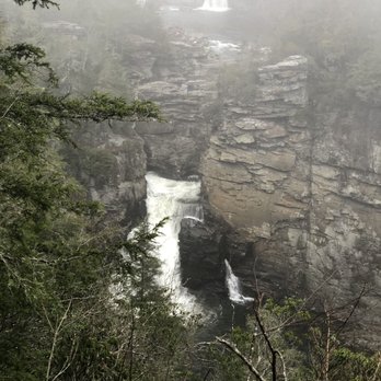 Linville Falls - Linville Falls in the fog. - Parks Near Me - Newland, North Carolina Linville Falls - Linville Falls in the fog. - Parks Near Me - Newland, North Carolina