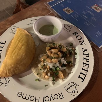 Taquito Lindo - Empanada loaded with cheese  and yummy chicken taco - Tacos Near Me - Puerto Vallarta, JAL