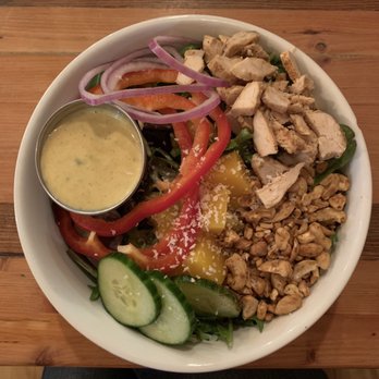 Ginger's Garden Cafe - Spicy Chicken Salad - Live/Raw Food Near Me - Springville, Utah Ginger's Garden Cafe - Spicy Chicken Salad - Live/Raw Food Near Me - Springville, Utah