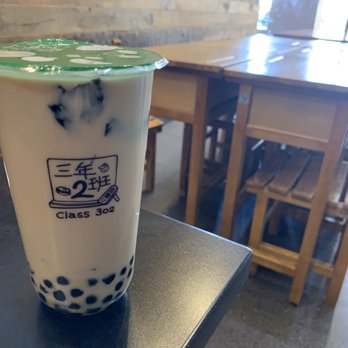Class 302 Tea Cafe - Class 302 Milk Tea with grass jelly and boba - Taiwanese Near Me - Irvine, California Class 302 Tea Cafe - Class 302 Milk Tea with grass jelly and boba - Taiwanese Near Me - Irvine, California