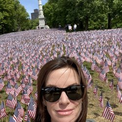 9/11 Memorial at Boston Public Gardens - overwhelmingly humblingly beautiful.