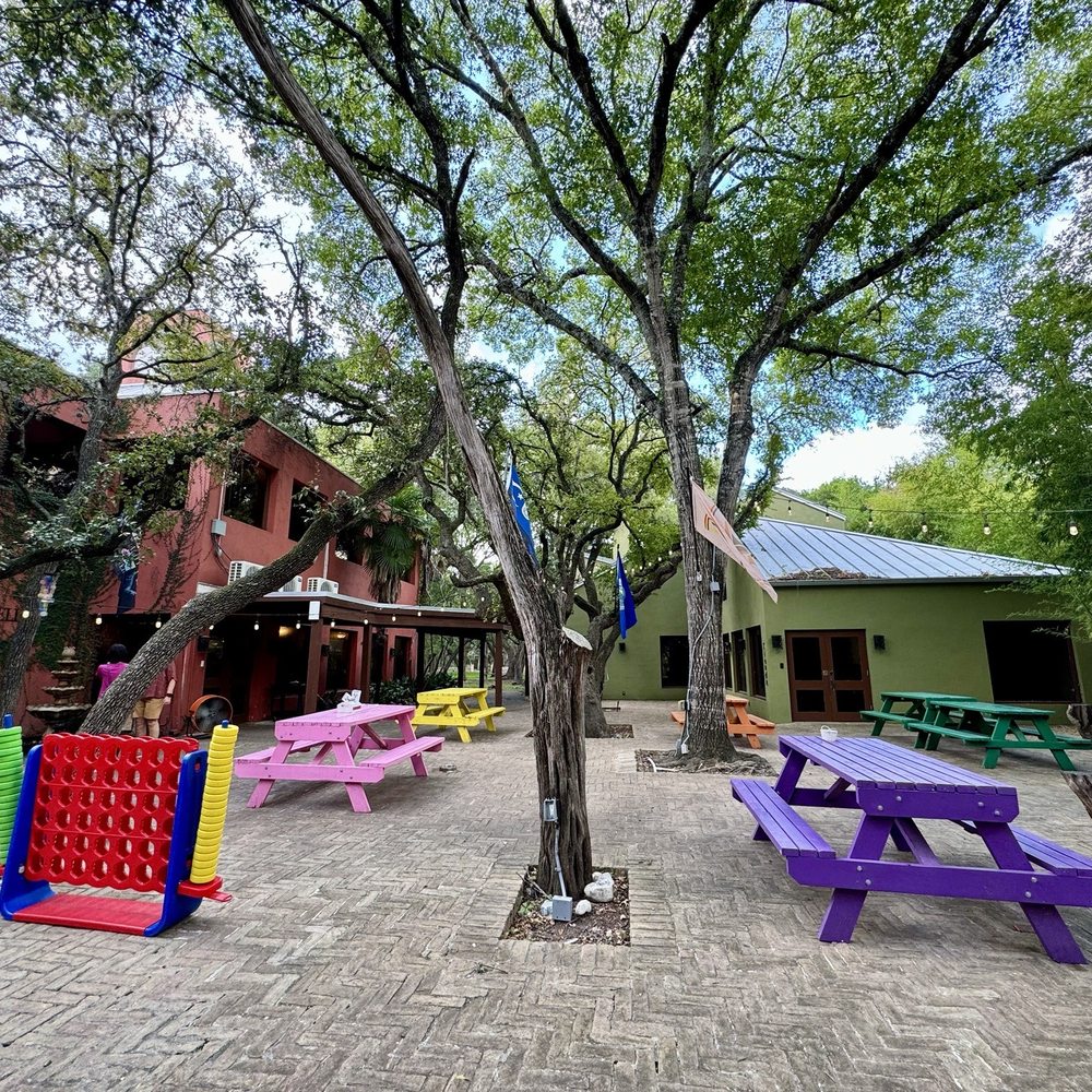 Comfort Cafe - Los Patios - Outdoor seating area - Breakfast & Brunch Near Me - San Antonio, Texas
