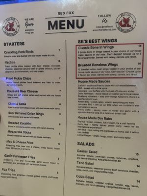 Menu photo 2 The Red Fox San Bernardino, CA Menu photo 2 The Red Fox San Bernardino, CA