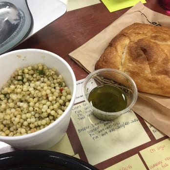 Bonefish Grill - Side of pesto couscous and fresh bread with lunch item - Seafood Near Me - Weston, Florida