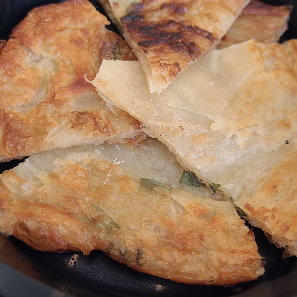 Wanna Bao - Scallion Pancake - Szechuan Near Me - Houston, Texas Wanna Bao - Scallion Pancake - Szechuan Near Me - Houston, Texas
