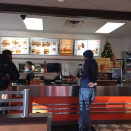 On the small side, and decor is still the older style A&W