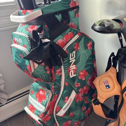 Golf bag ping