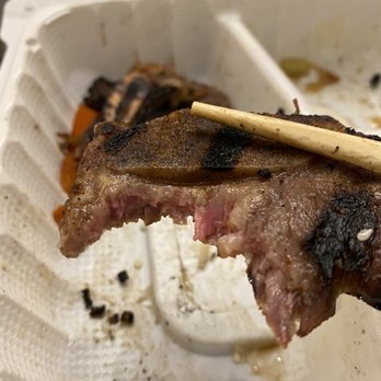 Sushi Kara - I don't know... some people likes their ribs undercooked. Mixed with burnt ribs... - Asian Fusion Near Me - Long Beach, California Sushi Kara - I don't know... some people likes their ribs undercooked. Mixed with burnt ribs... - Asian Fusion Near Me - Long Beach, California