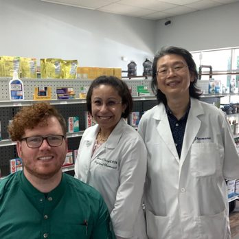You 1st Pharmacy - Steven Bolch CPhT-Adv and Notary Public Iemaan Baagil RPh and Pharmacy Owner Sue Chen RPh and IT Support (left to right) - Drugstores Near Me - Gastonia, North Carolina You 1st Pharmacy - Steven Bolch CPhT-Adv and Notary Public Iemaan Baagil RPh and Pharmacy Owner Sue Chen RPh and IT Support (left to right) - Drugstores Near Me - Gastonia, North Carolina