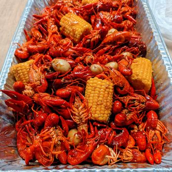 Lone Star Seafood - Crawfish + Corn + Potatoes - Seafood Near Me - Houston, Texas