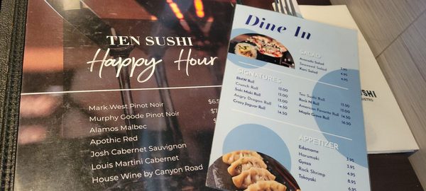 Menu photo 1 Ten Sushi Japanese Restaurant Maple Grove, MN Menu photo 1 Ten Sushi Japanese Restaurant Maple Grove, MN