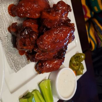The Sweet Sap - Chicken Wings (8pc citrus gochujang) - New American Near Me - Flushing, New York The Sweet Sap - Chicken Wings (8pc citrus gochujang) - New American Near Me - Flushing, New York