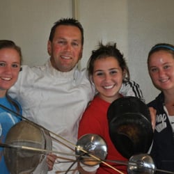 Vaksman Fencing Club - Michael Vaksman with students
