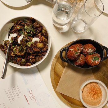 Birdie’s - Crispy Brussels Sprouts and Mac n Cini bites - Burgers Near Me - Fort Wayne, Indiana