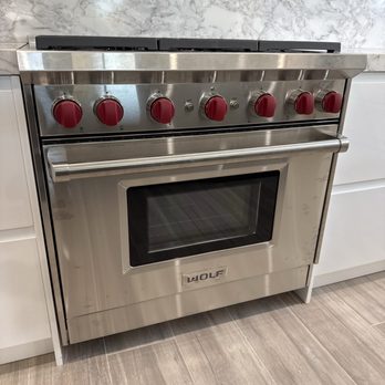 Executive Appliance Service - Wolf Stove installed by Executive Appliance Service - Appliances & Repair Near Me - Brea, California Executive Appliance Service - Wolf Stove installed by Executive Appliance Service - Appliances & Repair Near Me - Brea, California