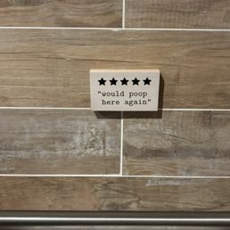 Hilarious bathroom Yelp humor