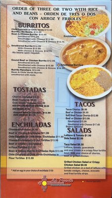 Menu photo 3 La Puente Centerville Centerville, UT