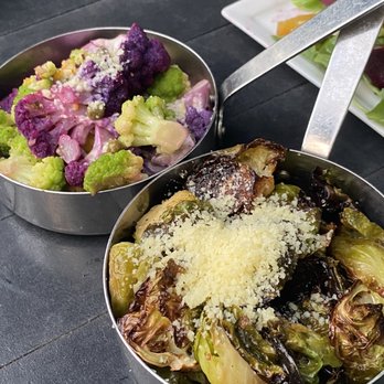 Nine One Five - Cauliflower and capers AND Caramelized Brussel Sprouts - New American Near Me - Key West, Florida